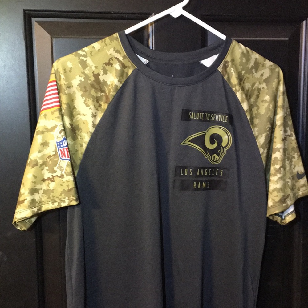 La Rams Camo shirt